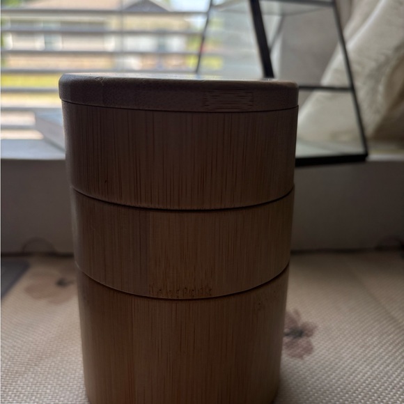 Bamboo Rotating Spice Rack - Picture 4 of 6